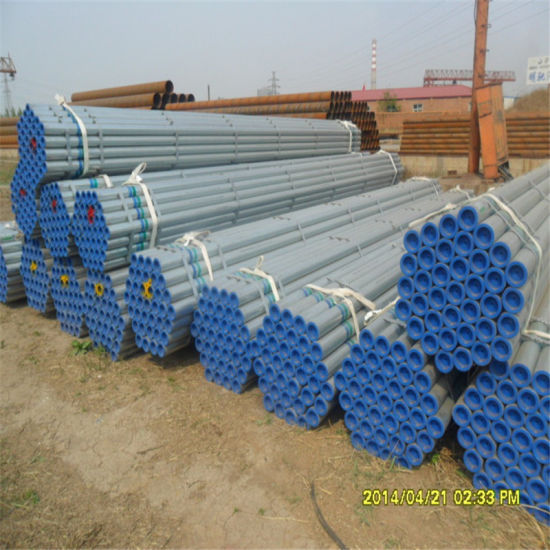 ASTM A53-Hot DIP Galvanized Steel Pipe with Cap