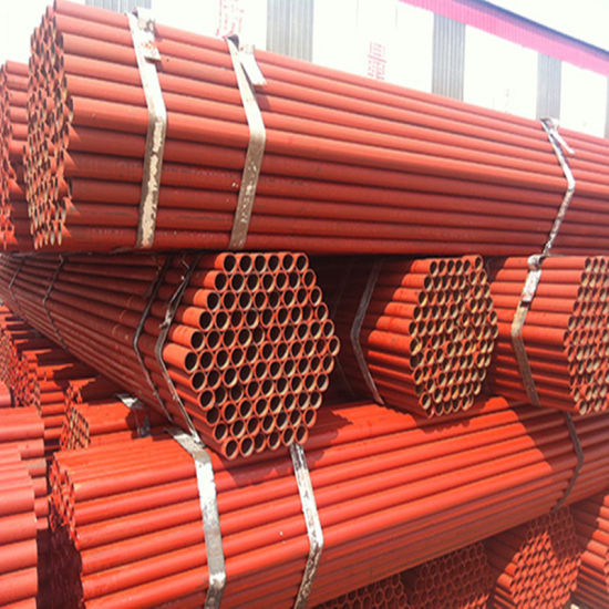 Carbon Steel Bevelled Ends ERW Steel Pipe Use for Transportation