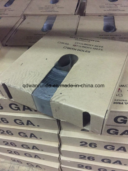 Plumbers Tape Galvanized Steel Strap 3/4" X 100′ 28ga