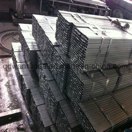 80X80mm Galvanized Steel Tube Use for Steel Structure