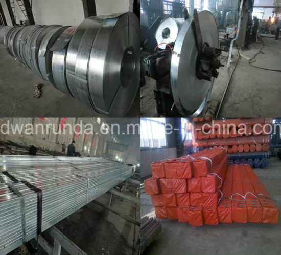 20X20mm Galvanized Steel Tube Use for Furniture/Advertisement/Fence etc