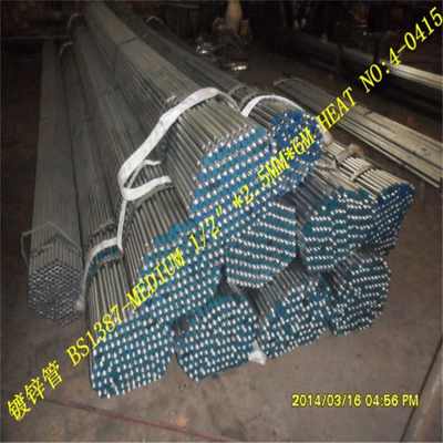 Bs-1387 Galvanized Steel Pipe (Threaded)
