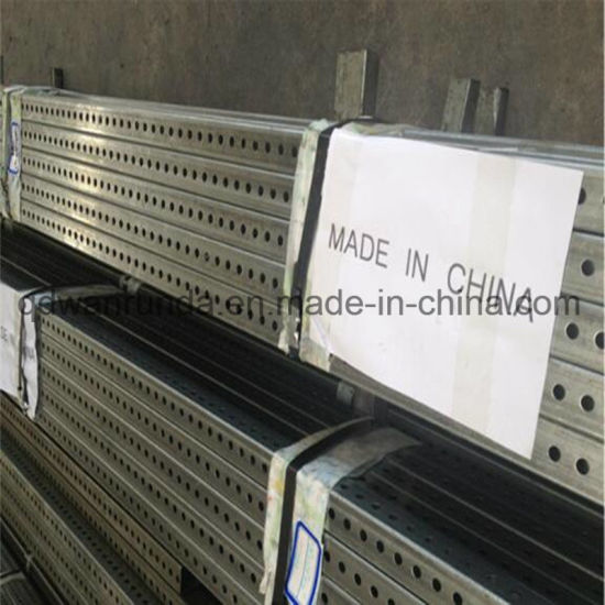 HDG or Pre Galvanized Telescoping Tube / Perforated Tube
