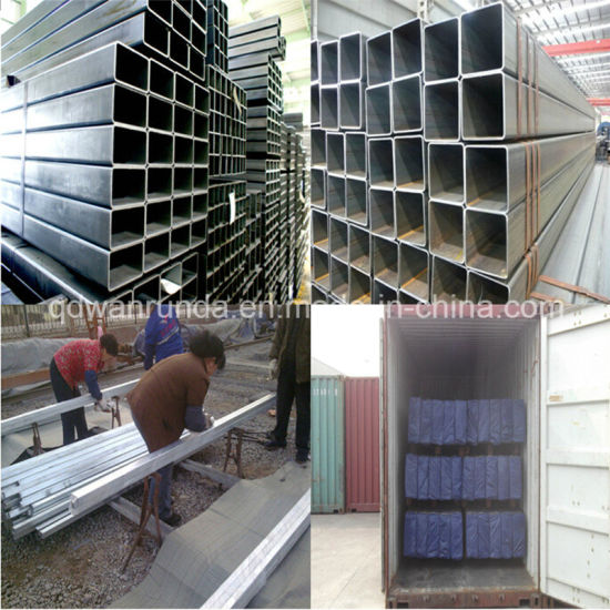 ASTM A500 Gr. B Square Tube for Steel Structure